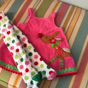 12-18 Month Mud Pie Christmas Dress